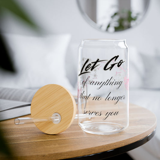 Let Go Sipper Glass, 16oz