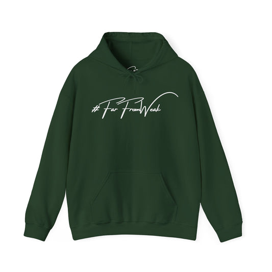 #FarFromWeak Unisex Heavy Blend™ Hooded Sweatshirt